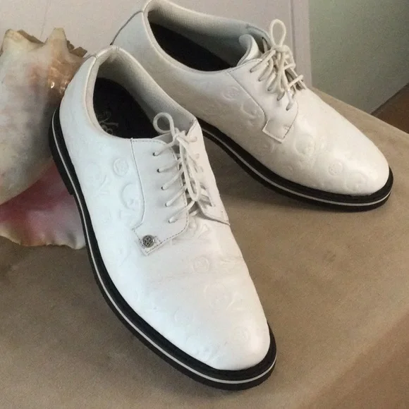 G/FORE……………MENS SKULL DEBOSSED GALLIVANTER GOLF SHOES, 11-1/2 - Picture 4 of 7